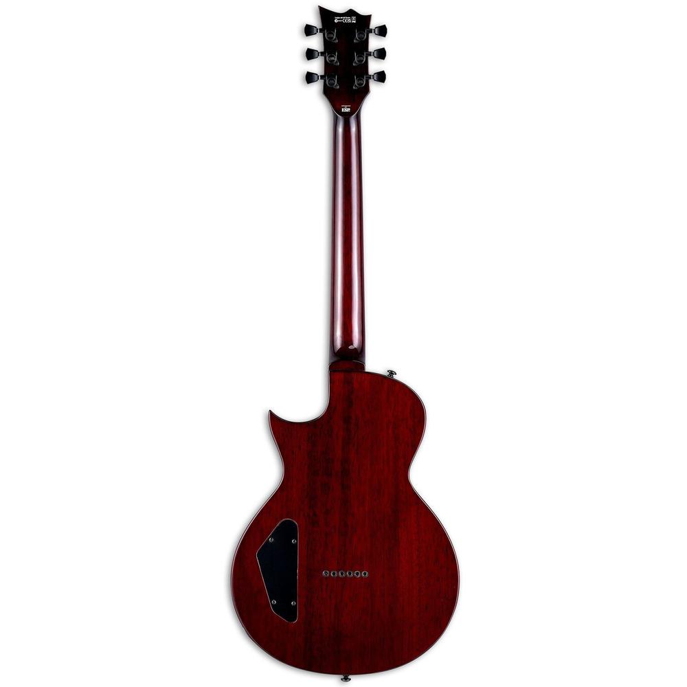 LTD Guitars EC-201FT Electric Guitar in See Thru Black Cherry