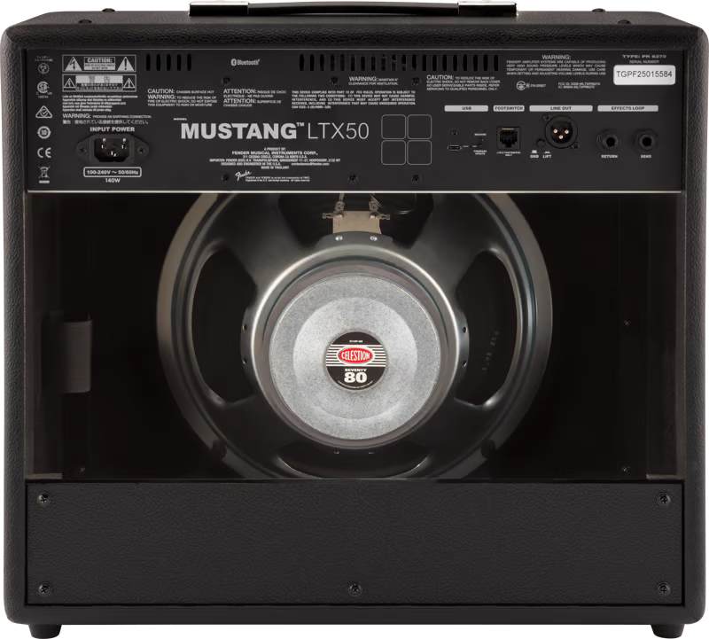 Fender Mustang LTX50 50-Watt 1 x 12-inch Combo Amplifier