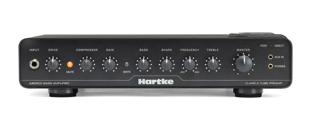 Hartke LX5500 500-watt Lightweight Bass Head with Tube Preamp