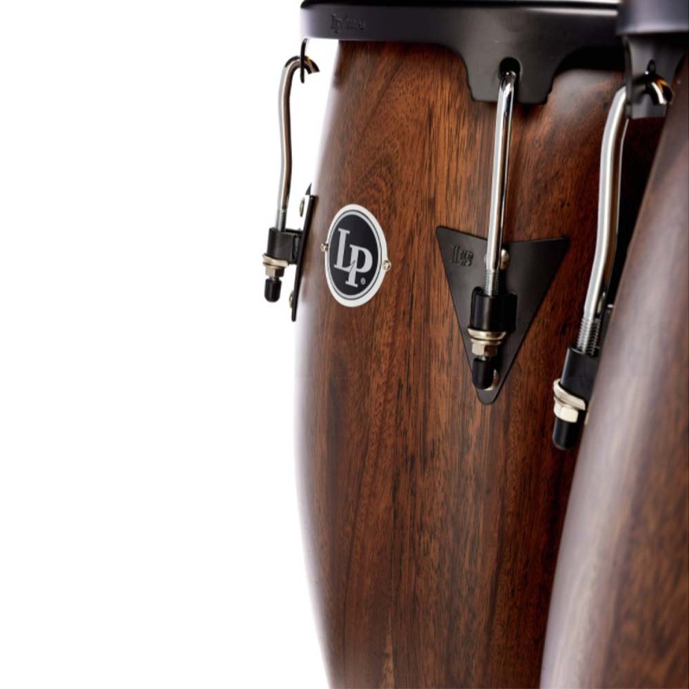 Latin Percussion LPA646 SW Aspire Wood Conga Set Siam Walnut
