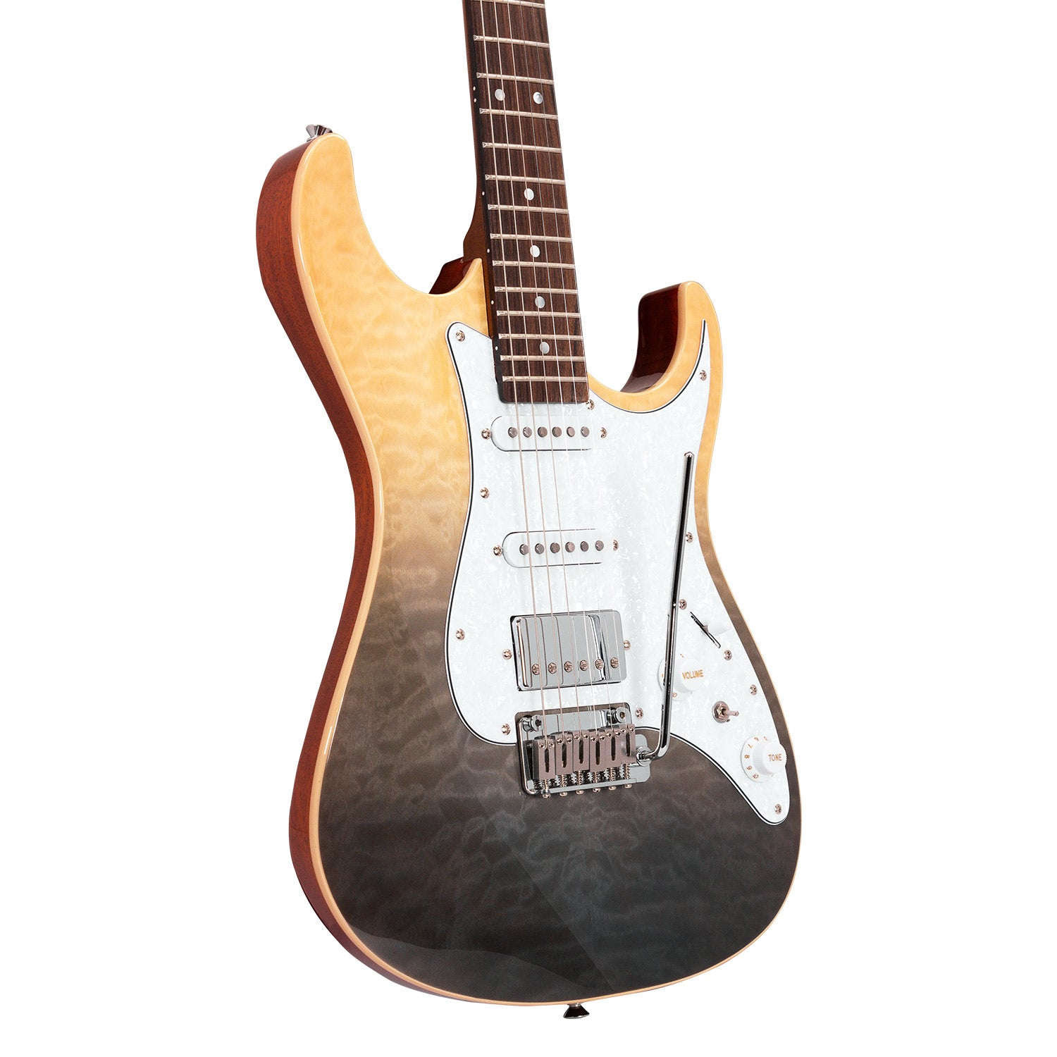 Babilon Legend Series Cosmos Gray Electric Guitar With Case-Electric Guitar-Babilon-Hermes Music