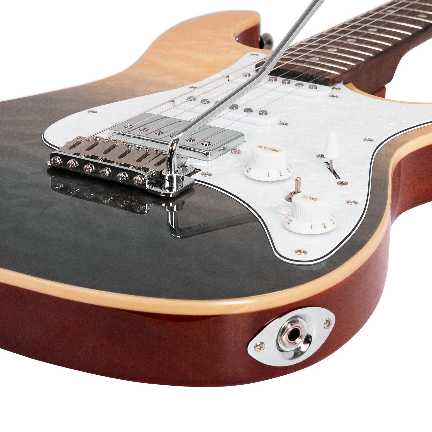 Babilon Legend Series Cosmos Gray Electric Guitar With Case-Electric Guitar-Babilon-Hermes Music