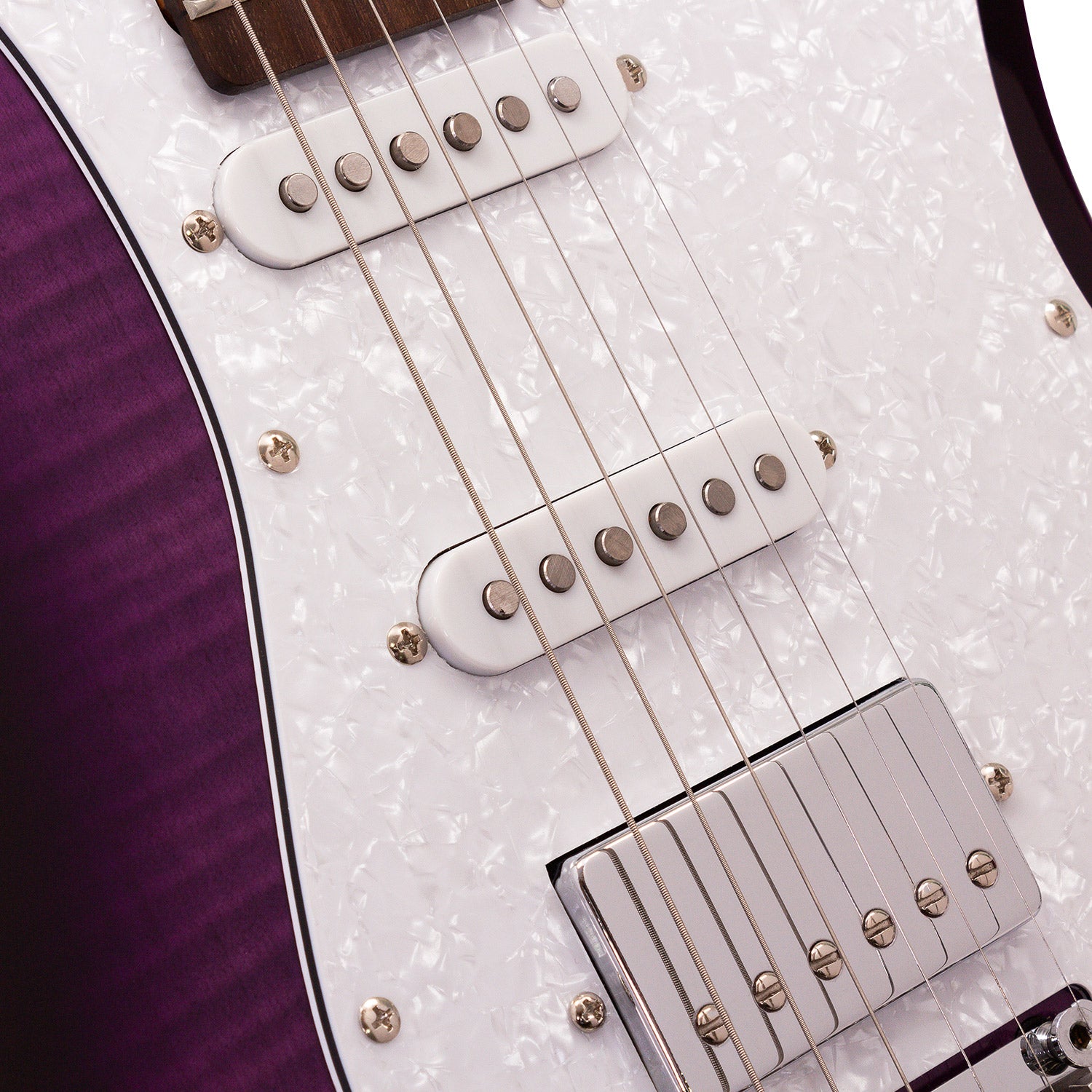 Babilon Legend Series Cosmos Purple Electric Guitar With Case-Electric Guitar-Babilon-Hermes Music