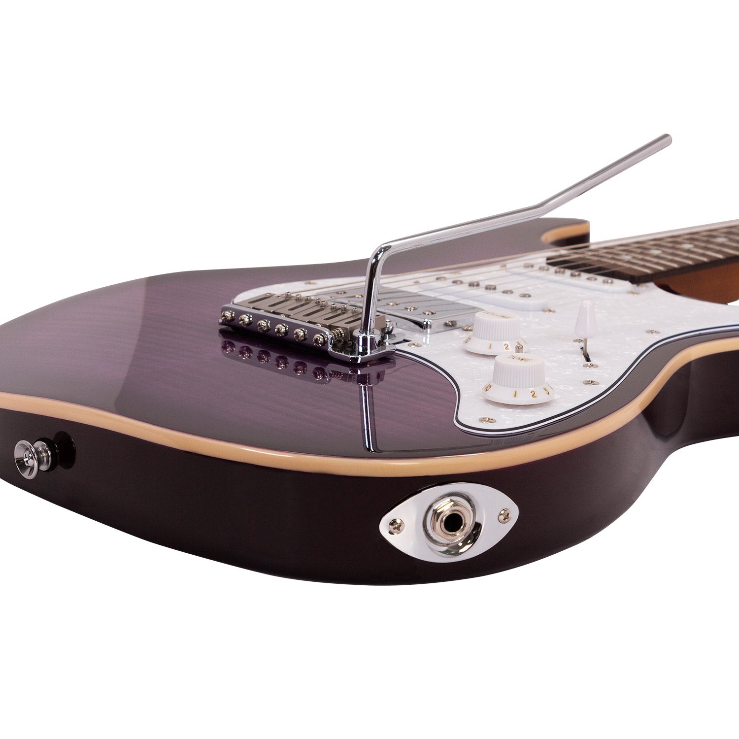 Babilon Legend Series Cosmos Purple Electric Guitar With Case-Electric Guitar-Babilon-Hermes Music