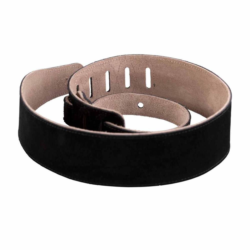 Levy's MS26 2.5" Brushed Suede Guitar Strap in Black