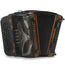 Cantabella Murcielago Accordion 5 Switch EAD Matte Grey and Orange-accordions-Cantabella-Hermes Music-Accordion Pro Shop