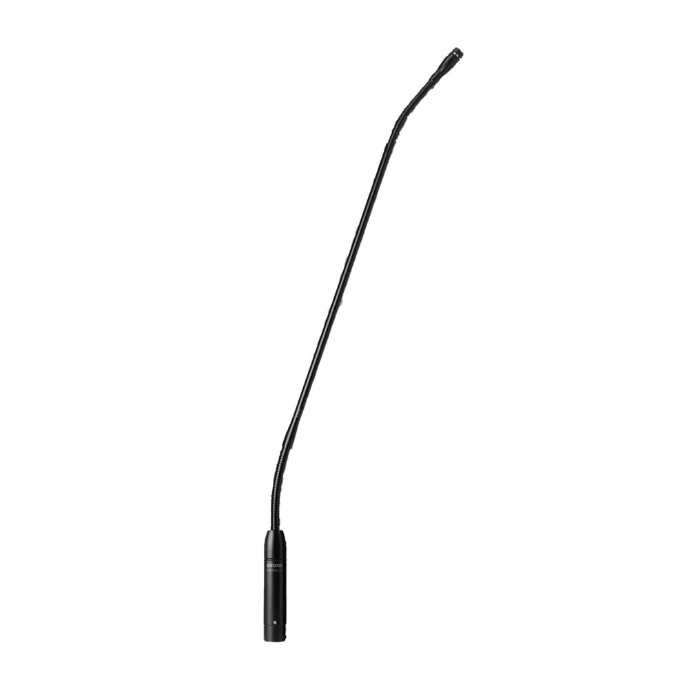 Shure MX418D/C Microflex Standard Gooseneck Microphone-Gooseneck Desktop Microphone Stand-Shure-Hermes Music