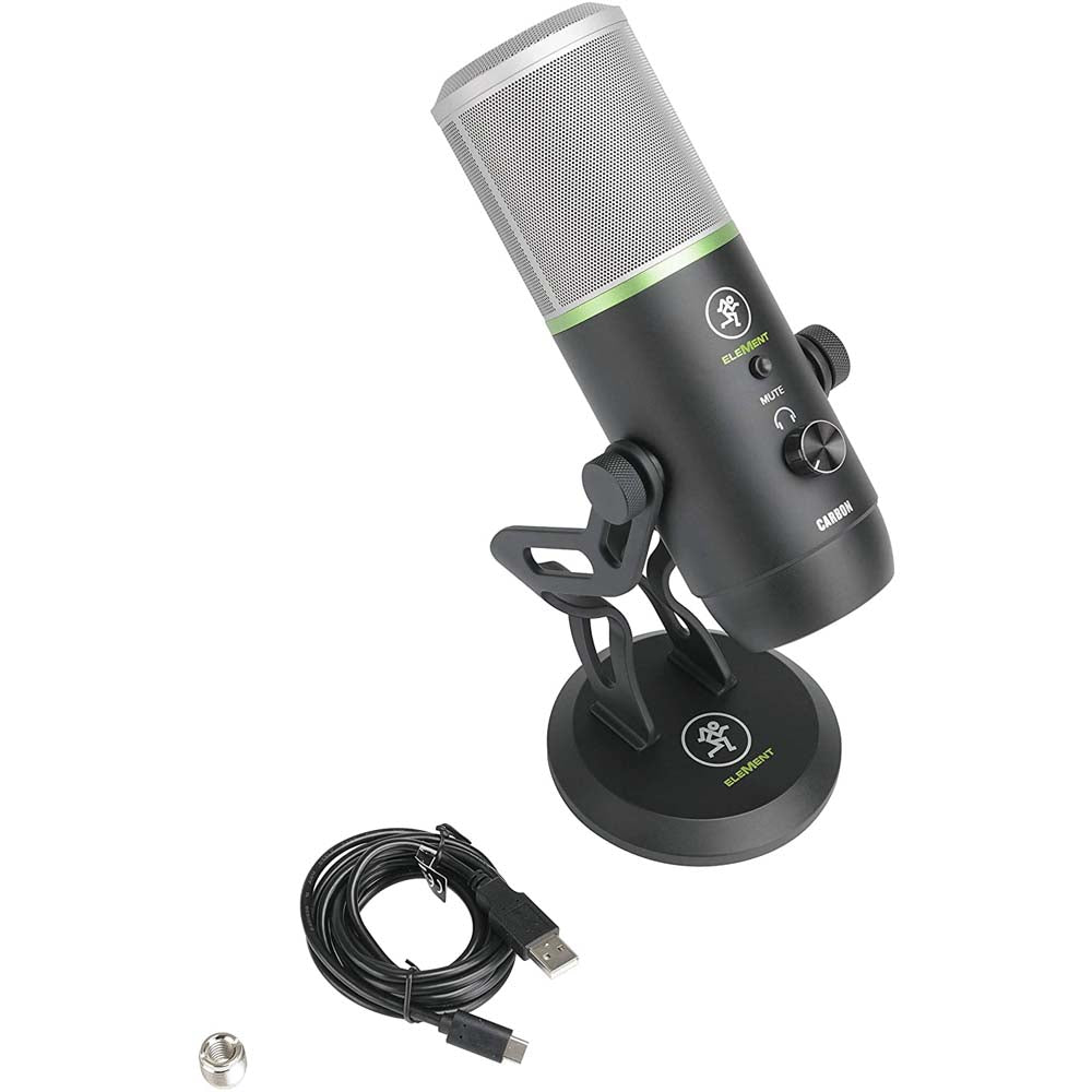 Mackie EM-CARBON USB Condenser Microphone-microphone-Mackie- Hermes Music