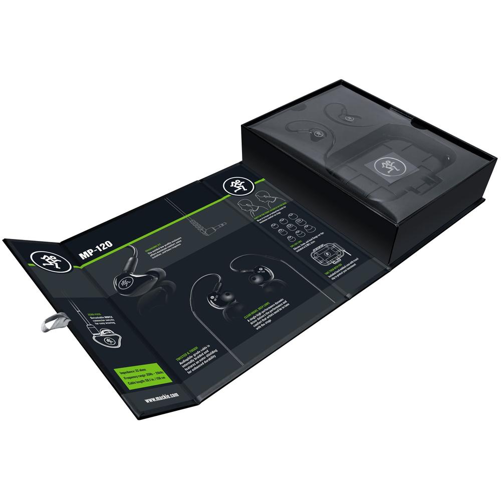 Mackie MP-120 Single Dynamic Driver Professional In-ear Monitors