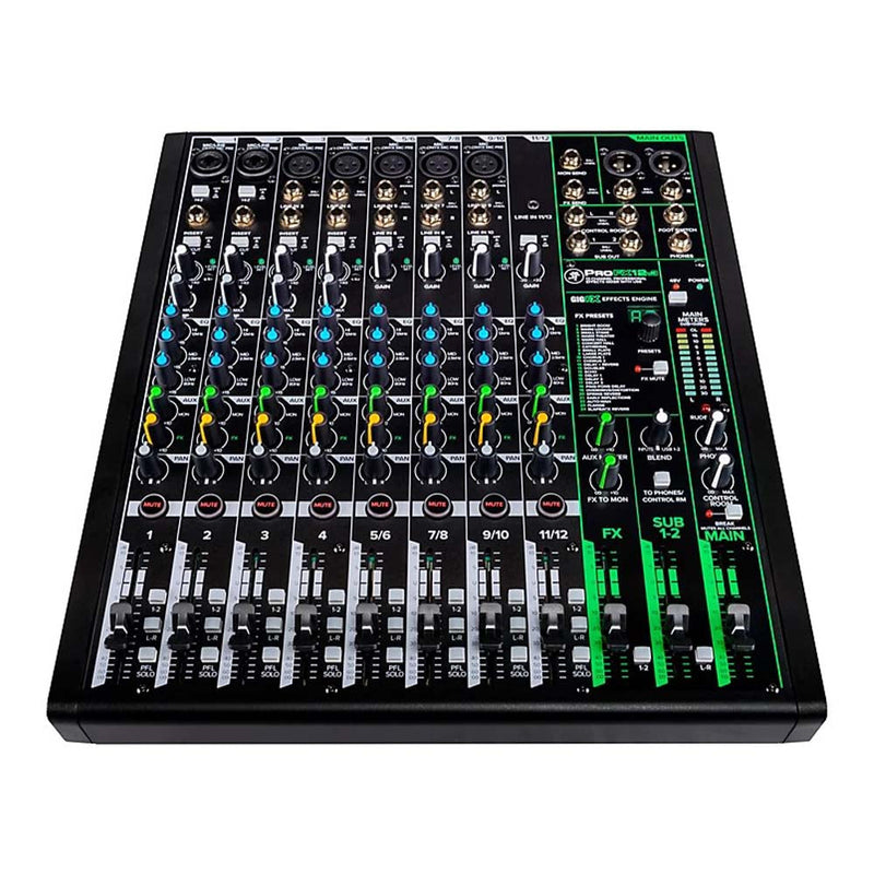 Mackie ProFX12v3 12-Channel Professional Effects Mixer with USB-mixer-Mackie- Hermes Music