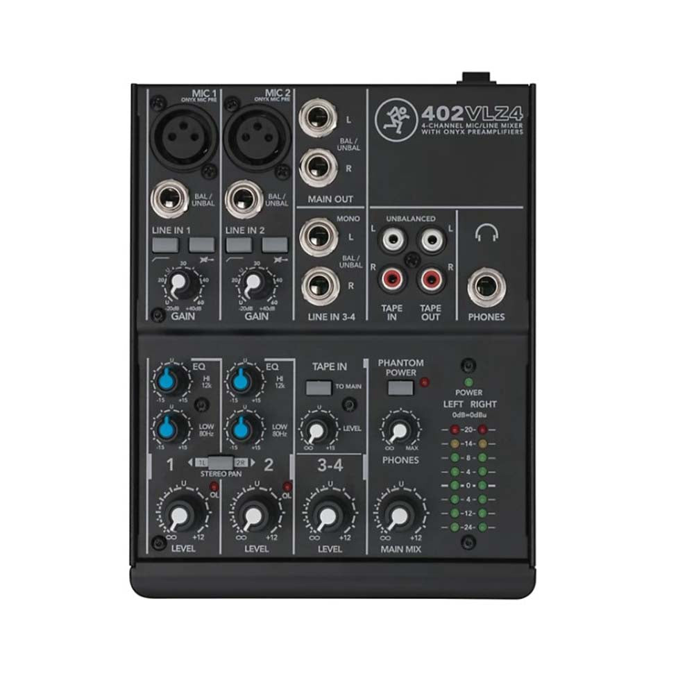 Mackie VLZ4 Series 402VLZ4 4-Channel Ultra Compact Mixer