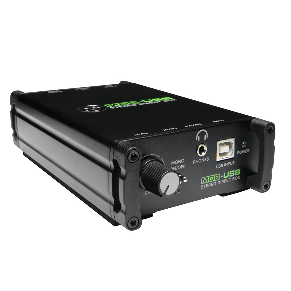 Mackie MDB-USB USB Direct Box-Stereo-Mackie-Hermes Music