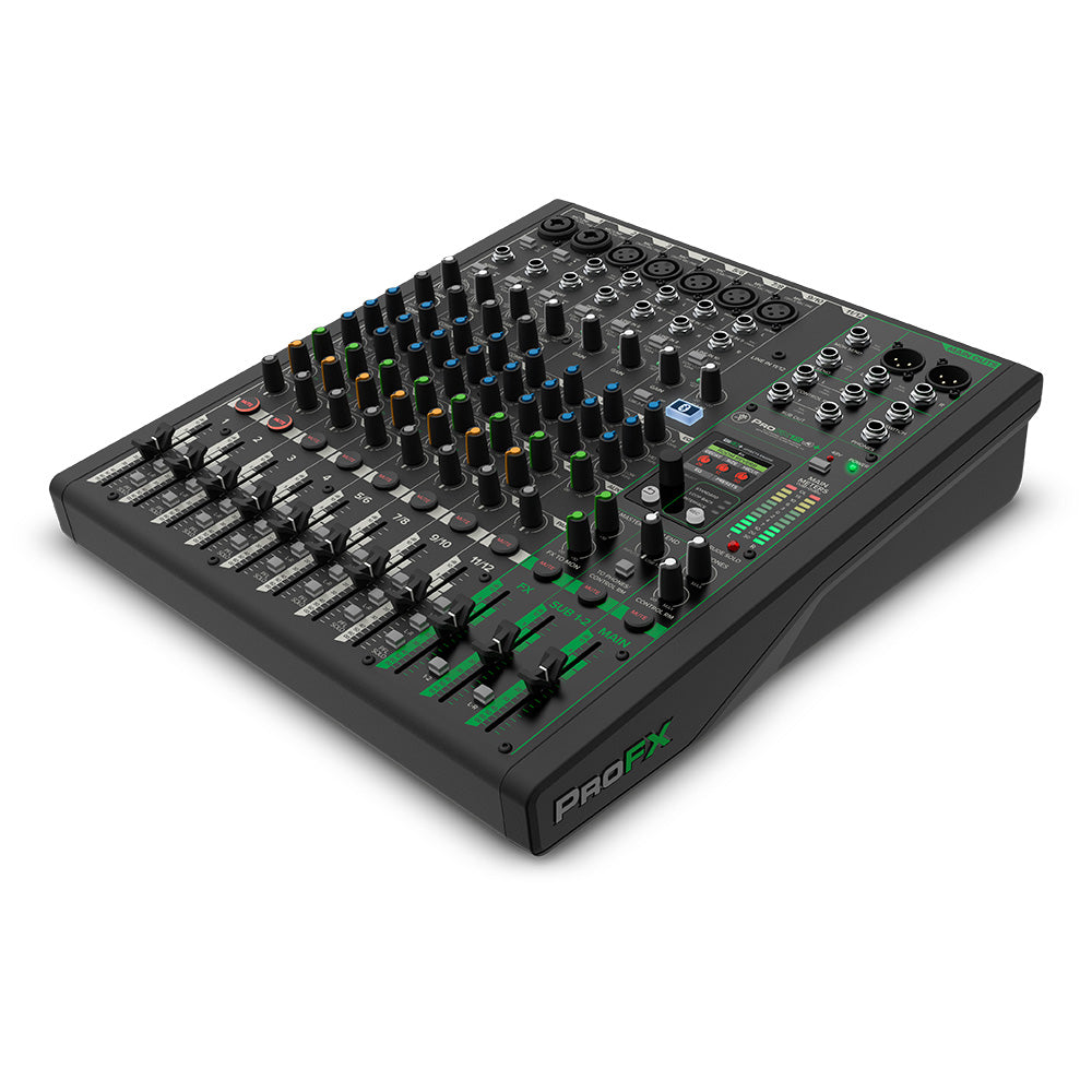 Mackie PROFX12V3+ 12-Channel Analog Mixer w/USB-Mixer-Mackie-Hermes Music
