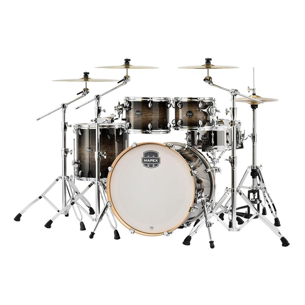 Mapex Armory 5pc Rock Shell Pack in Black Dawn