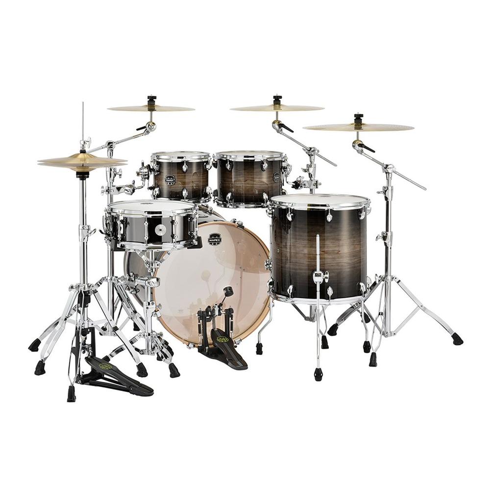 Mapex Armory 5pc Rock Shell Pack in Black Dawn