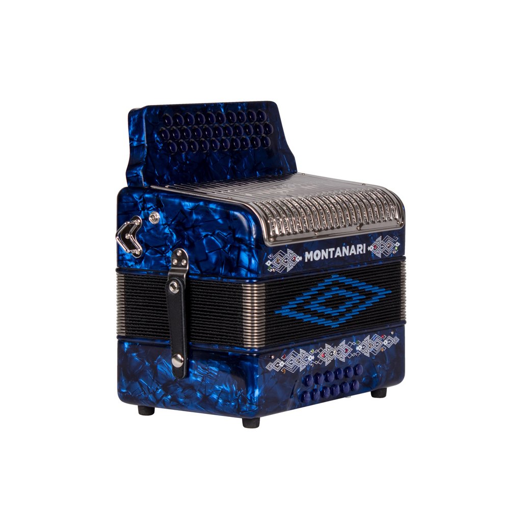 Montanari 3112 mg Accordion EAD Blue
