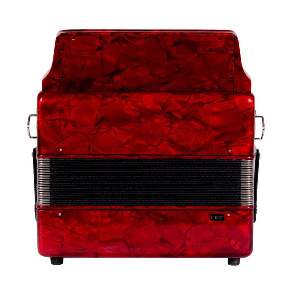 Montanari Bundle of Two No Switch 3112 G Accordions GCF Red and EAD White-bundle-Montanari- Hermes Music