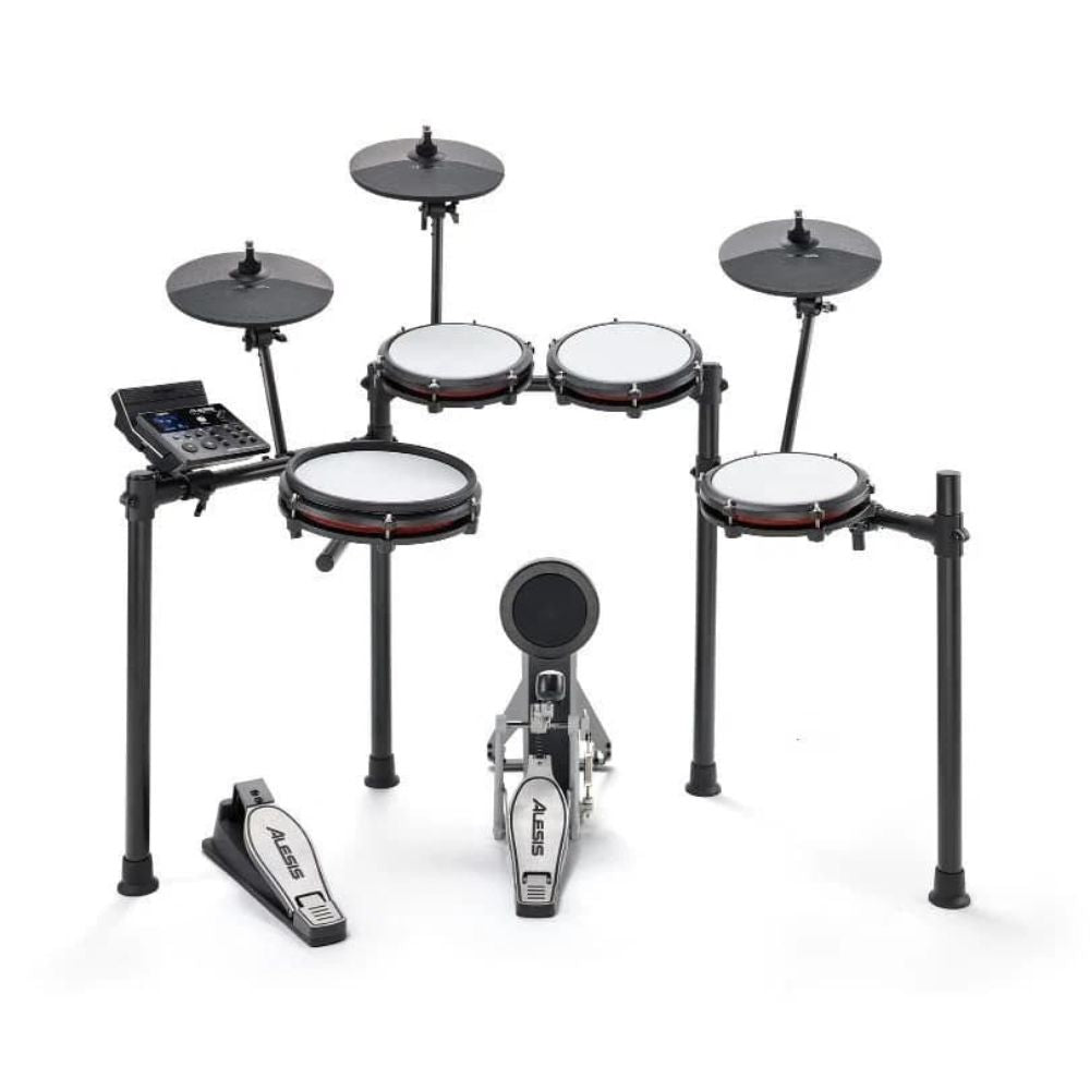 Alesis Nitro Max Mesh Electronic Drum Set-drums-electronic drums-alesis-hermes music