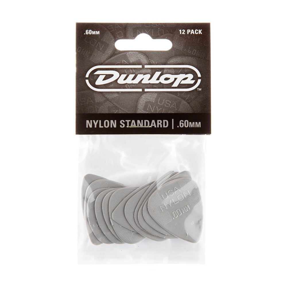 DunLop 44P60 Nylon Standard Pick .60mm-Guitar Accessories-Dunlop-Hermes Music