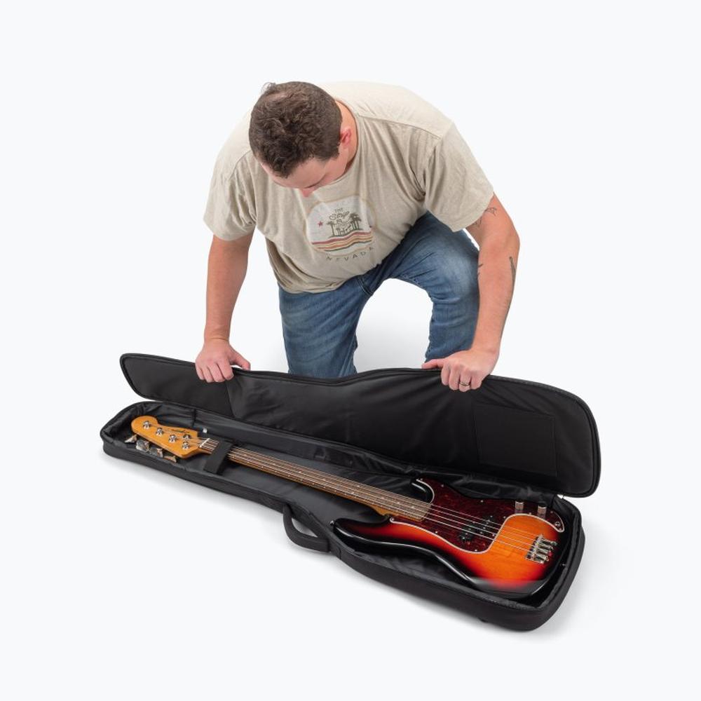 On Stage Adventure Series Bass Guitar Gig Bag in Black