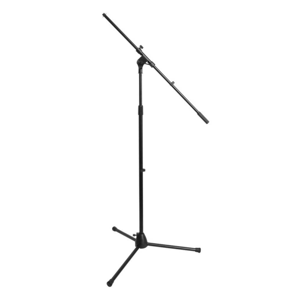 On Stage MS7701B Microphone Stand with Boom - Black-accessories-On Stage- Hermes Music