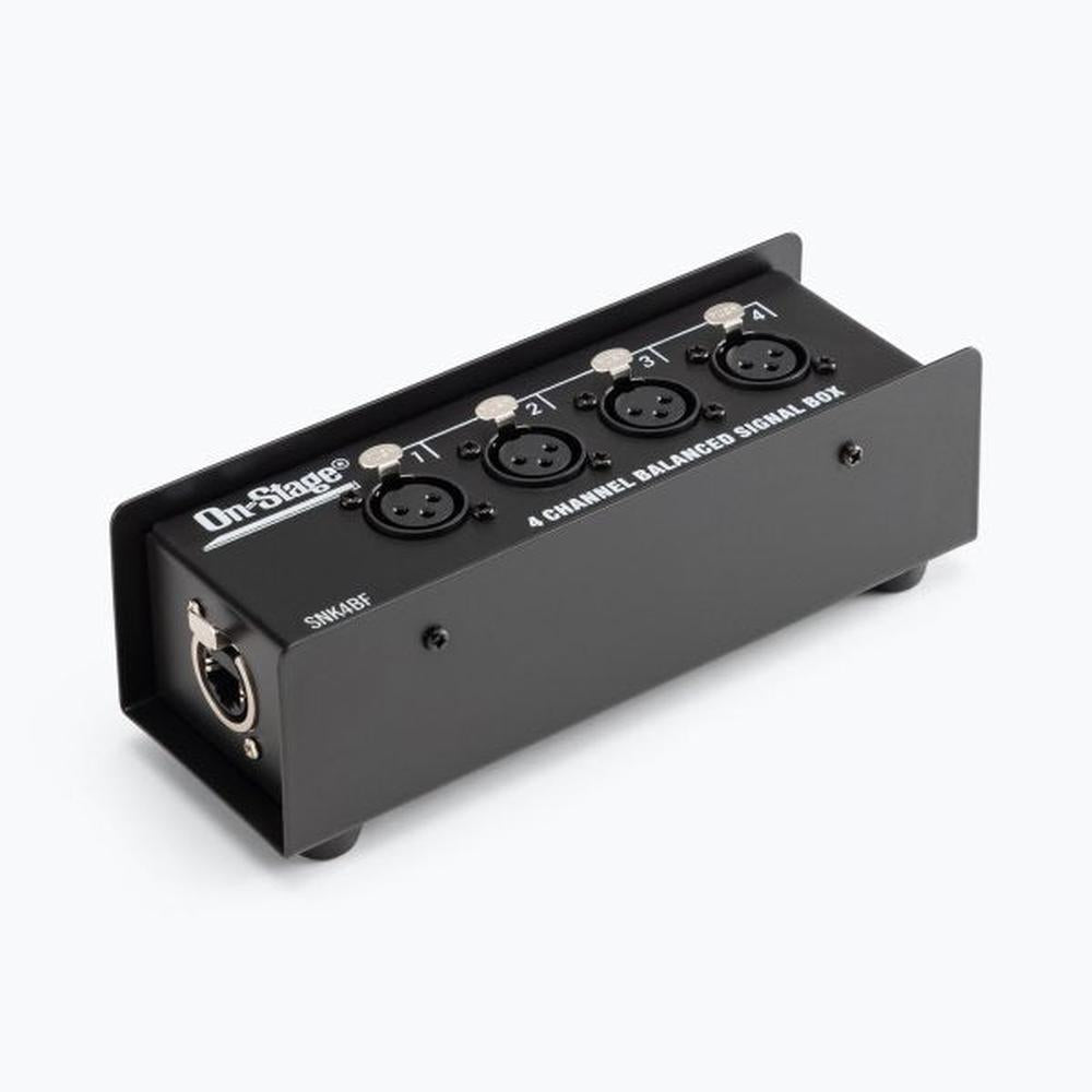 On-Stage SNK4BF Production-Grade Female Snake Signal Box