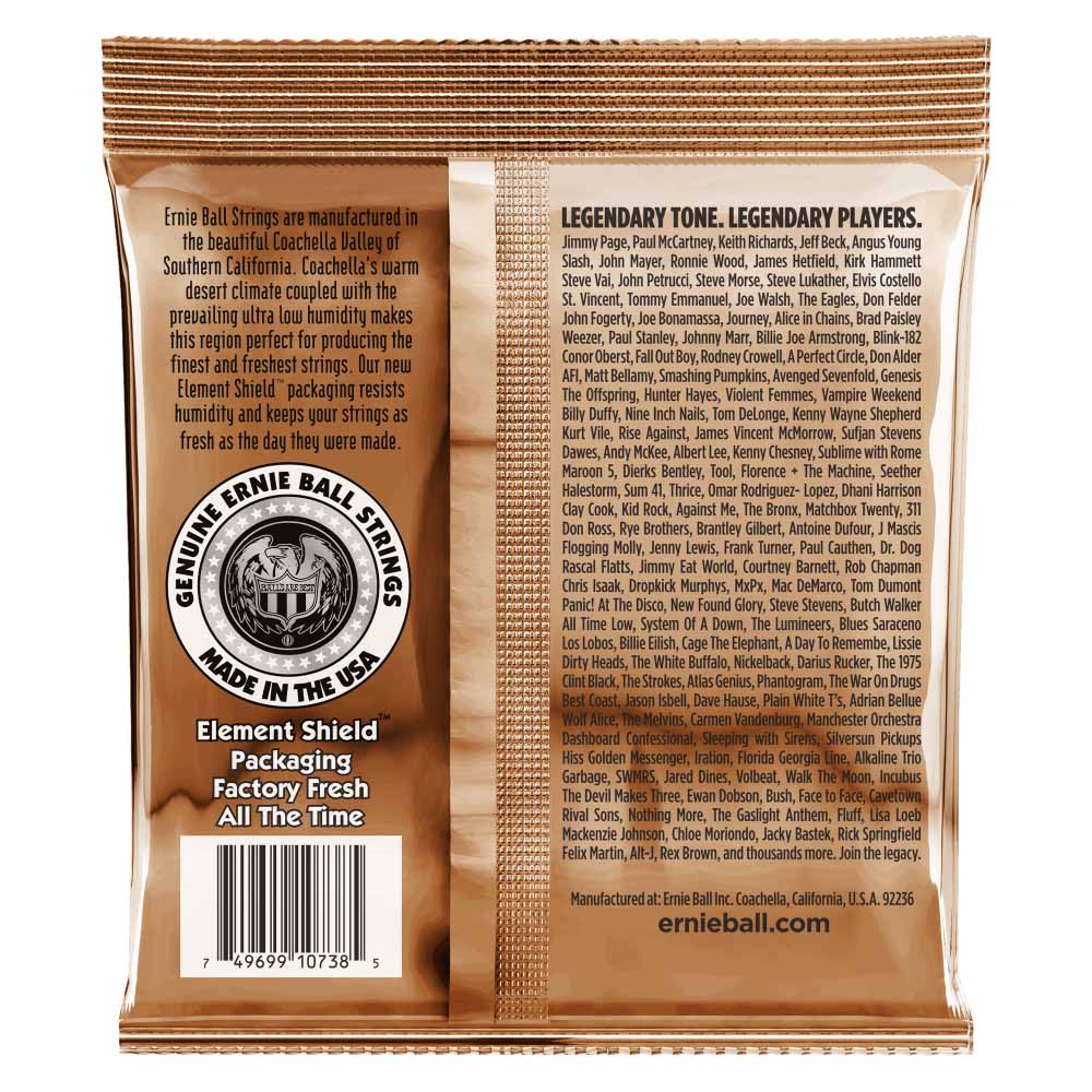 Ernie Ball Custom Light Earthwood Phosphor Bronze 12-String Acoustic Guitar Strings 10-48 Gauge-accessories-Ernie Ball-Hermes Music