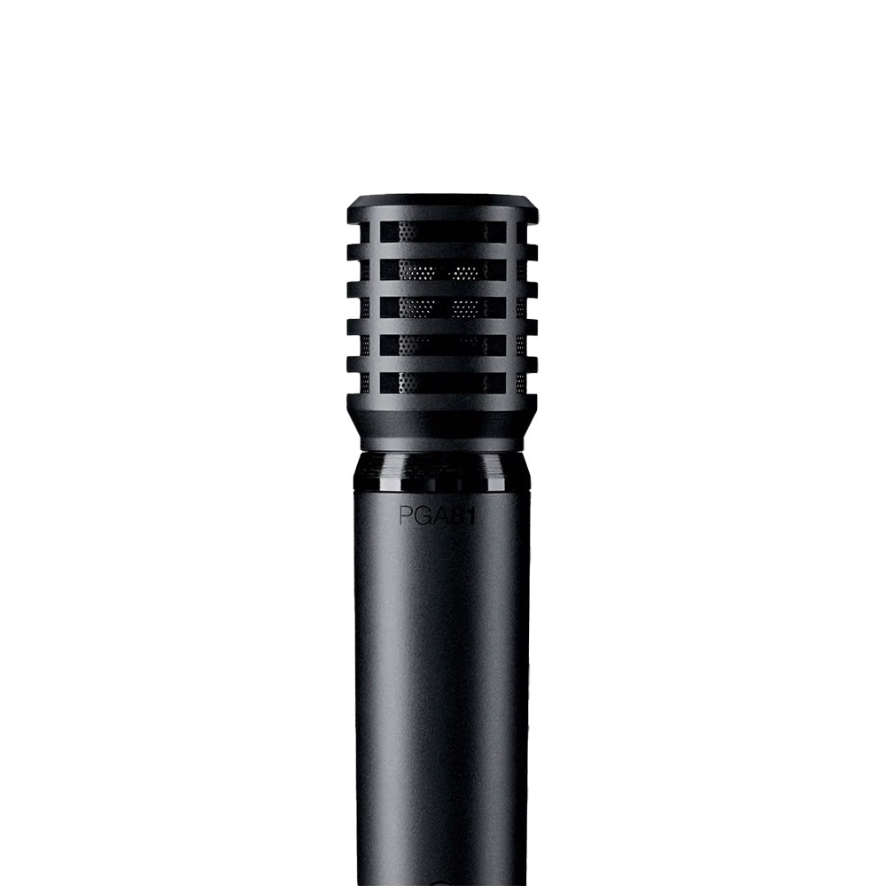Shure PGA81-XLR Cardioid Condenser Instrument Microphone-microphone-Shure-Hermes Music