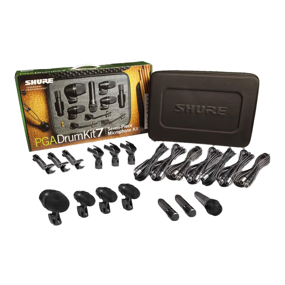 Shure PGADRUMKIT7 Drumkit-instrument microphone-Shure-Hermes Music