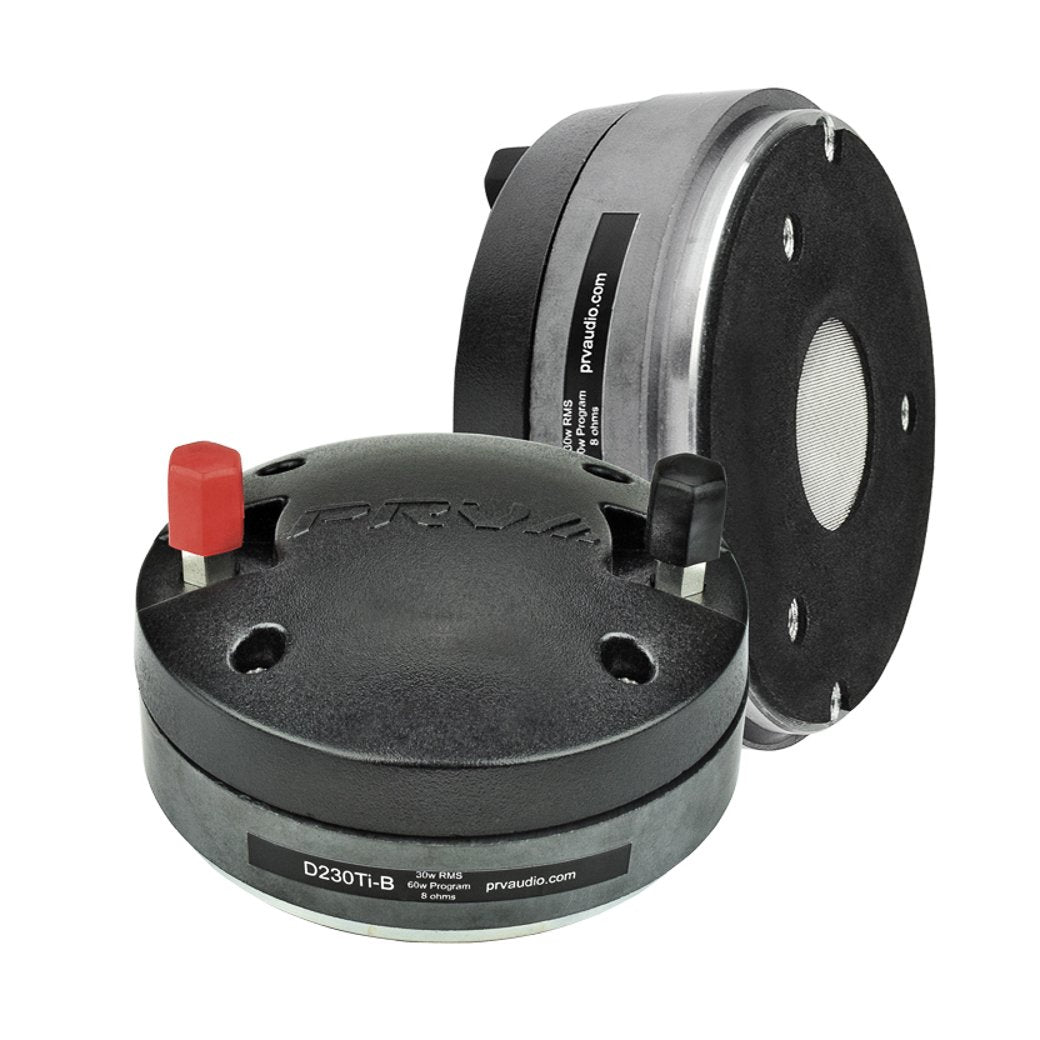 PRV D230TI-B 1" Exit Pro Audio Titanium Compression Driver-parts-PRV Speakers- Hermes Music