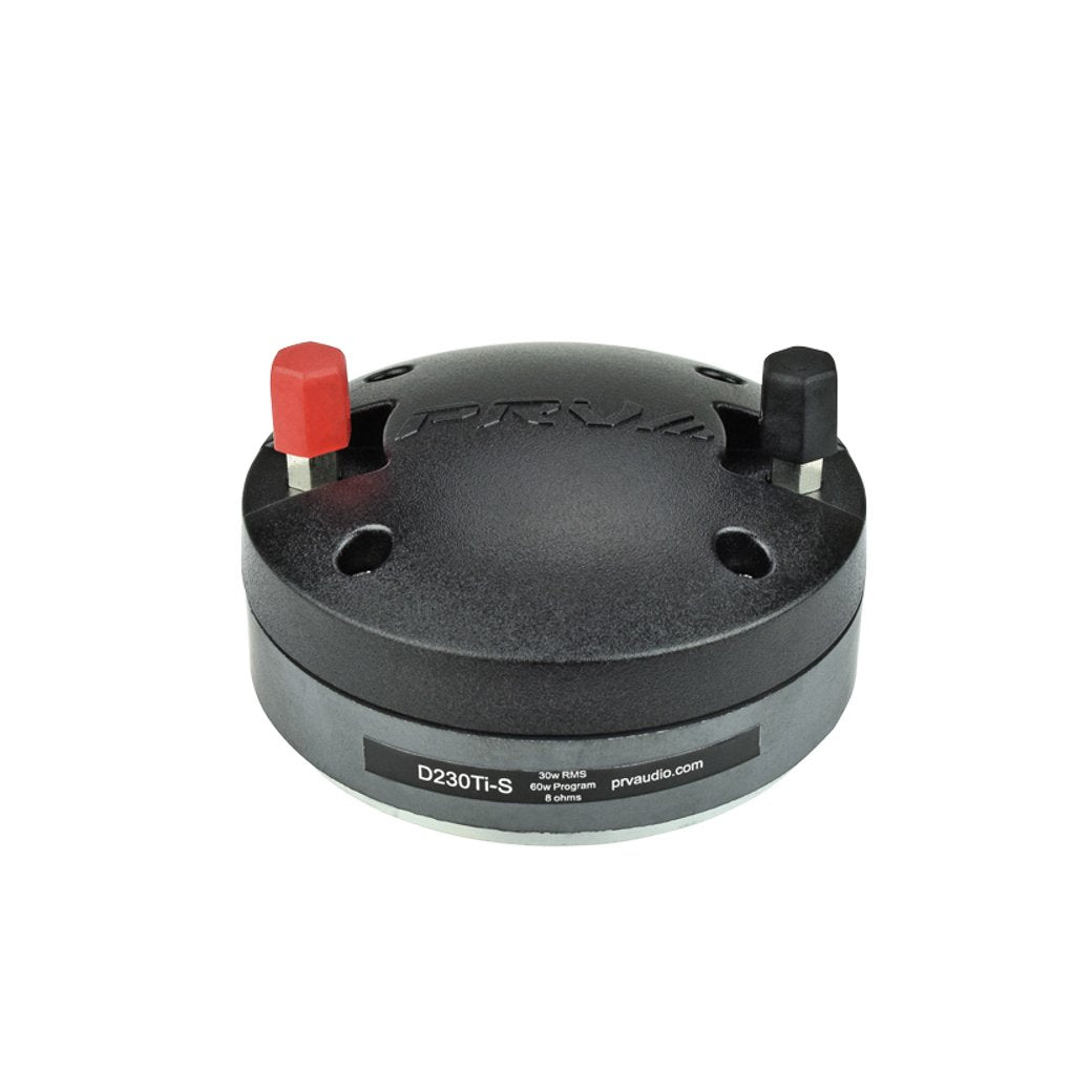 PRV D230TI-S 1" Exit Pro Audio Titanium Compression Driver-parts-PRV Speakers- Hermes Music