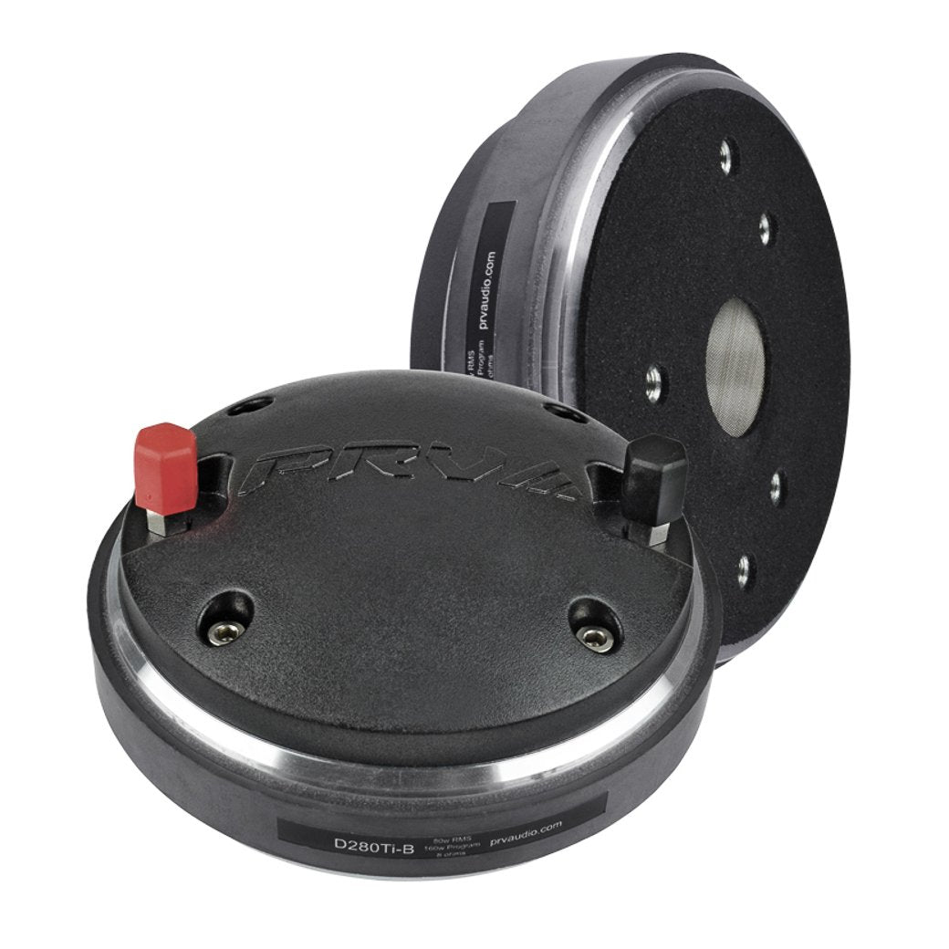 PRV D280TI-B 1" Exit Pro-Audio Titanium Compression Driver-parts-PRV Speakers- Hermes Music