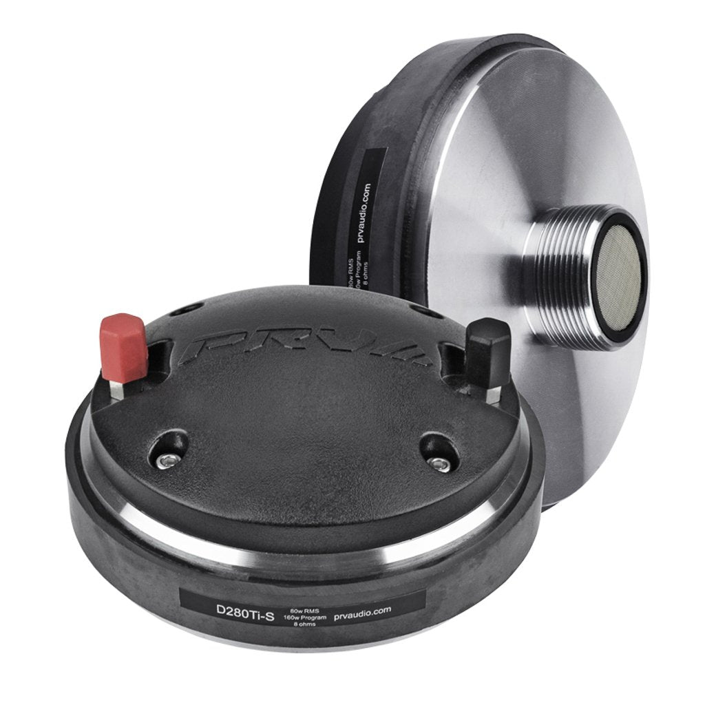 PRV D280TI-S 1" Titanium Compression Driver-parts-PRV Speakers- Hermes Music