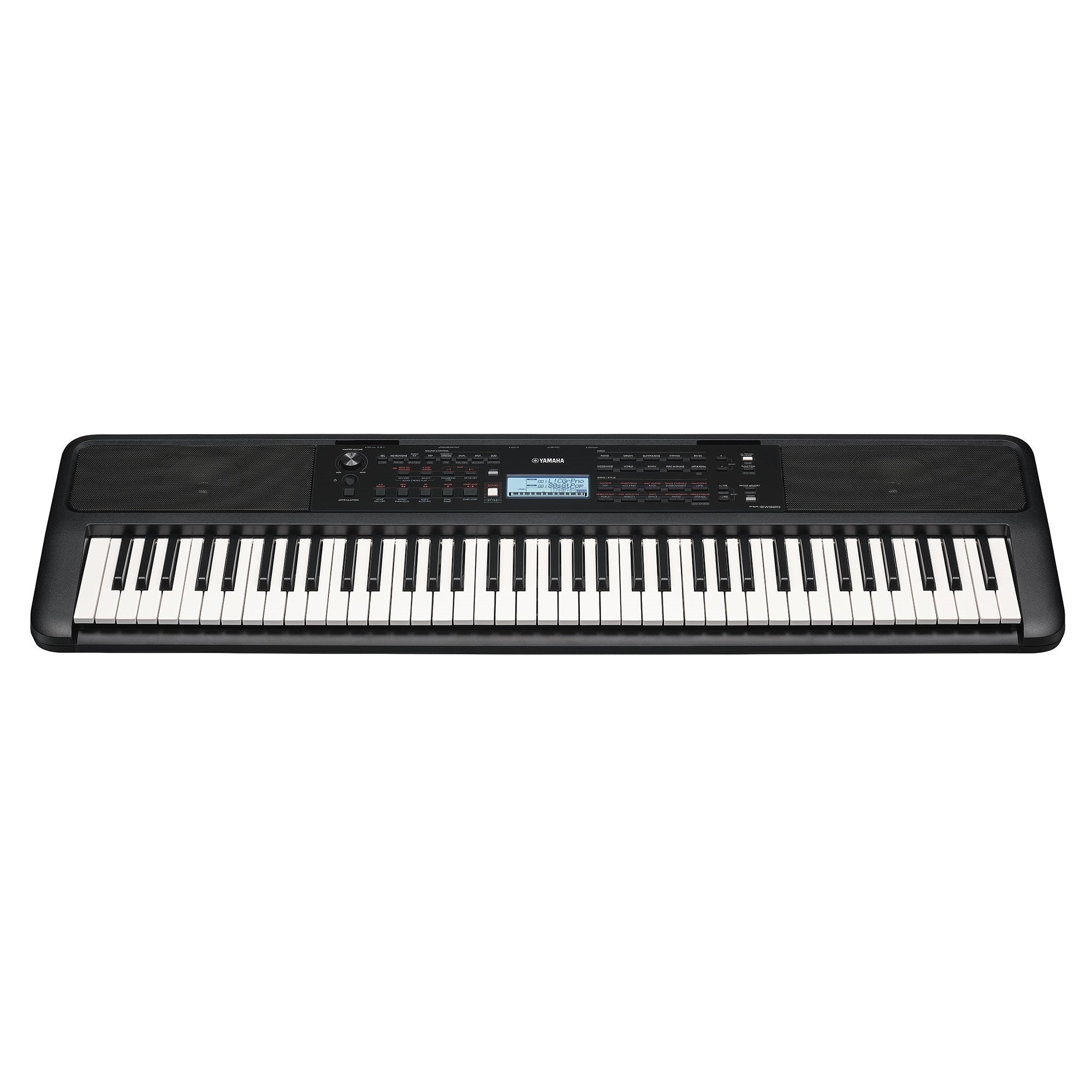 Yamaha PSR-EW320 76-Key Portable Keyboard With Power Adapter
