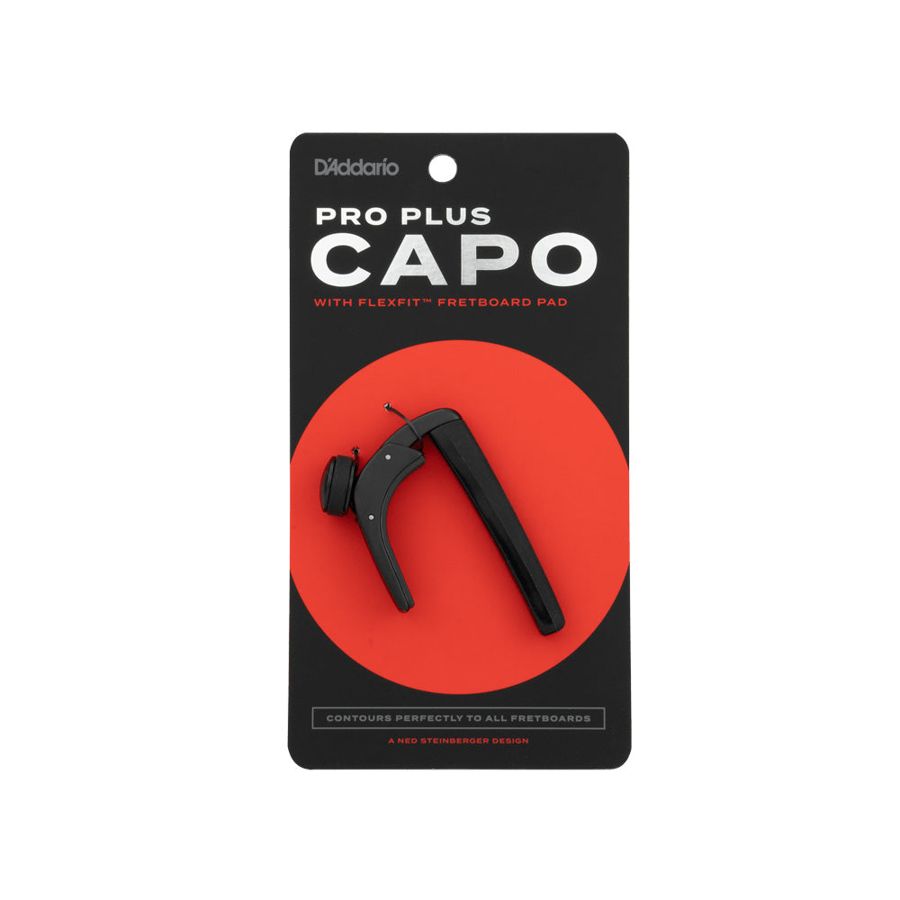 D'Addario PW-CP-19 Pro Plus Black Capo