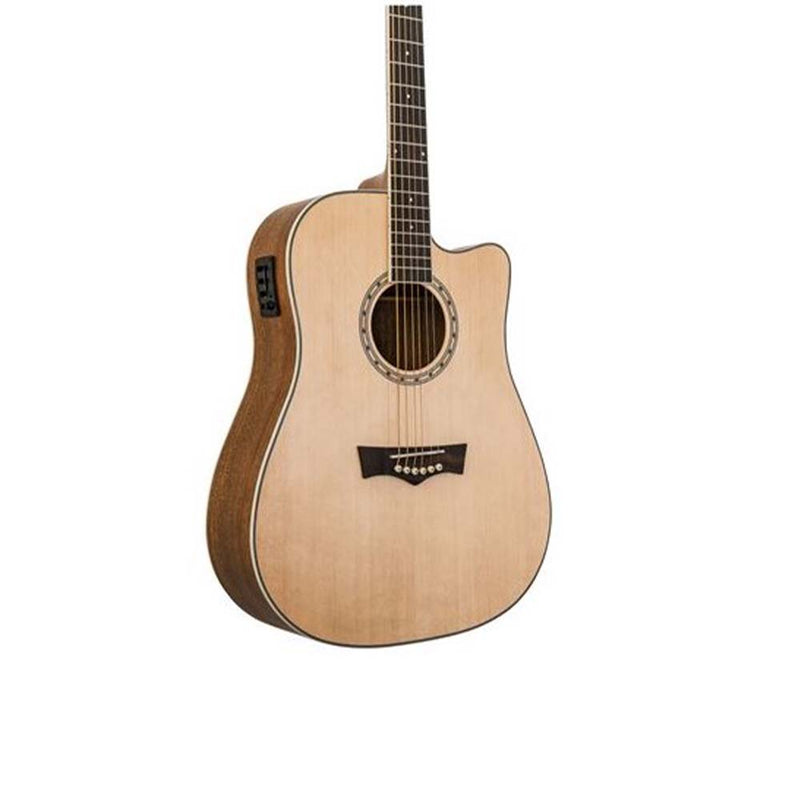 Peavey Delta Woods™ DW-2 CE™ Solid Top Cutaway Acoustic Electric Guitar-guitar-Peavey- Hermes Music