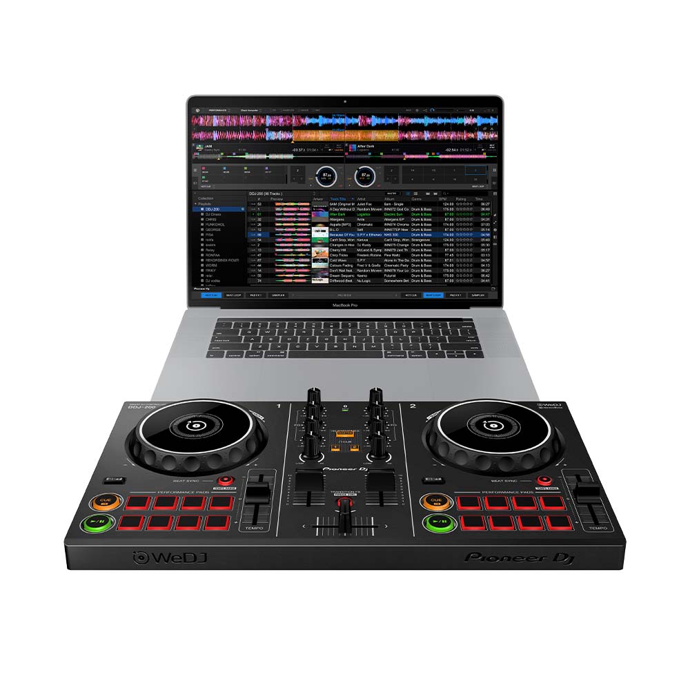 Pioneer DDJ-200 2-channel Smart DJ controller
