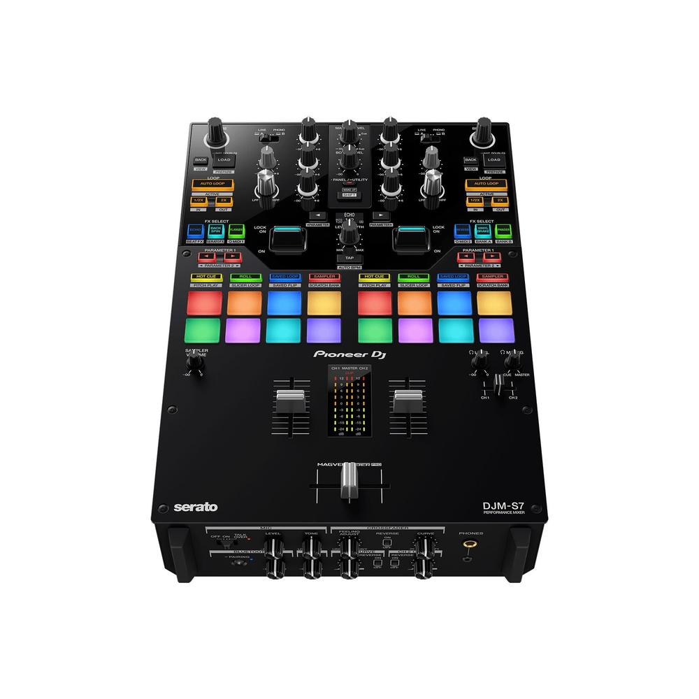 Pioneer DJM-S7 Scratch-Style 2-Channel Performance DJ Mixer