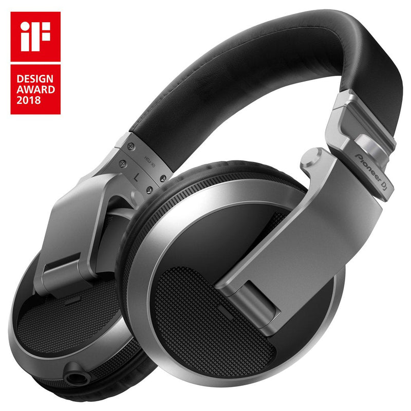 Pioneer HDJ-X5 Over-Ear DJ Headphones - Gray-headphones-Pioneer- Hermes Music