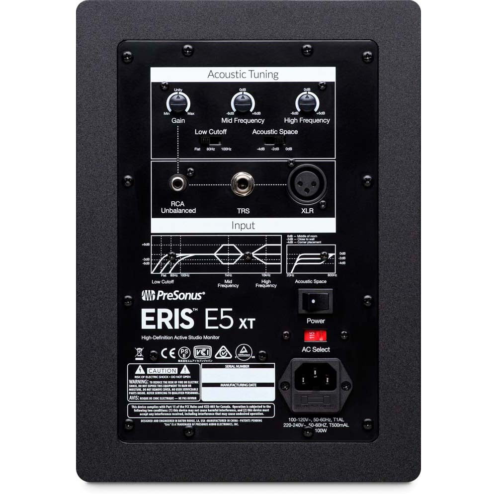 Presonus Eris E5 XT Studio Monitor-speaker-Presonus- Hermes Music