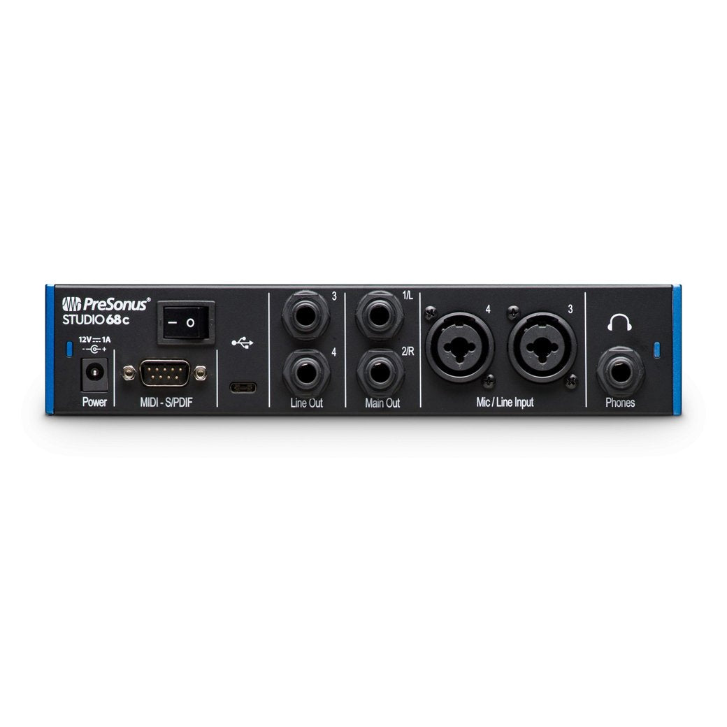 Presonus Studio 68C Ultra High-Def USB-C Audio Interface-interface-Presonus- Hermes Music