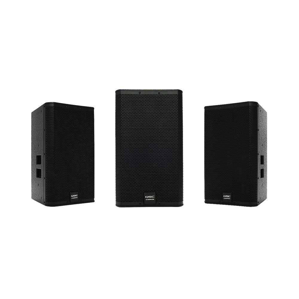 QSC E112 12" 2-Way Passive Live Sound-Reinforcement Loudspeaker
