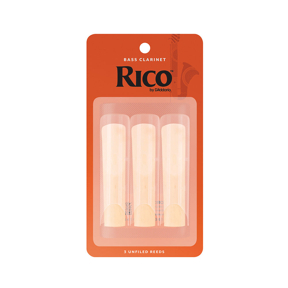 D'Addario REA0330 Rico Bb Clarinet Reed 3.0 (3-pack)-accessories-Daddario-Hermes Music
