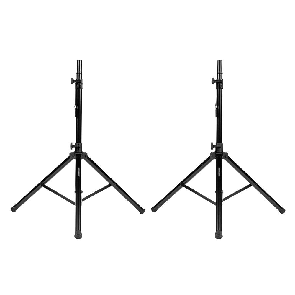 Gator Aluminum Tripod Speaker Stand Set With Deluxe Bag