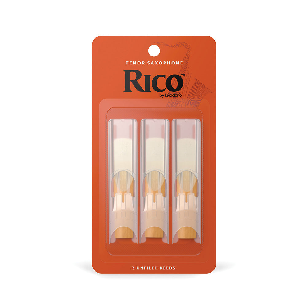 D'Addario RKA0335 Rico Tenor Sax Reeds Strength 3.5 (3-pack)-accessories-Daddario-Hermes Music