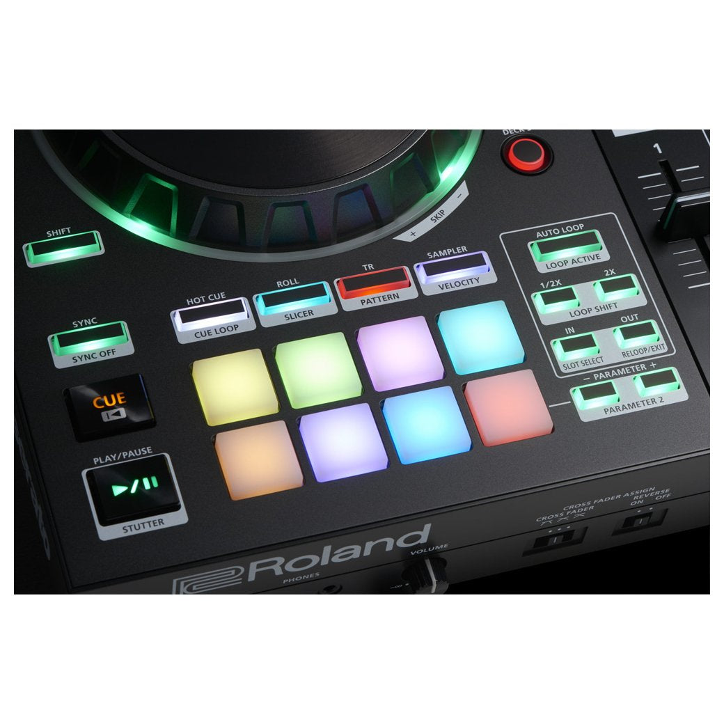 Roland DJ-505 DJ Controller-dj controller-Roland- Hermes Music