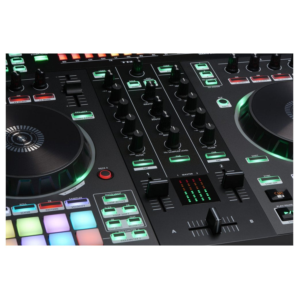 Roland DJ-505 DJ Controller-dj controller-Roland- Hermes Music