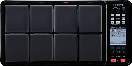 Roland Octapad SPD-30-BK - Black-Percussion Controller with Eight Velocity-sensitive Pads, 670 Sounds, Effects, and Trigger Inputs-Roland- Hermes Music