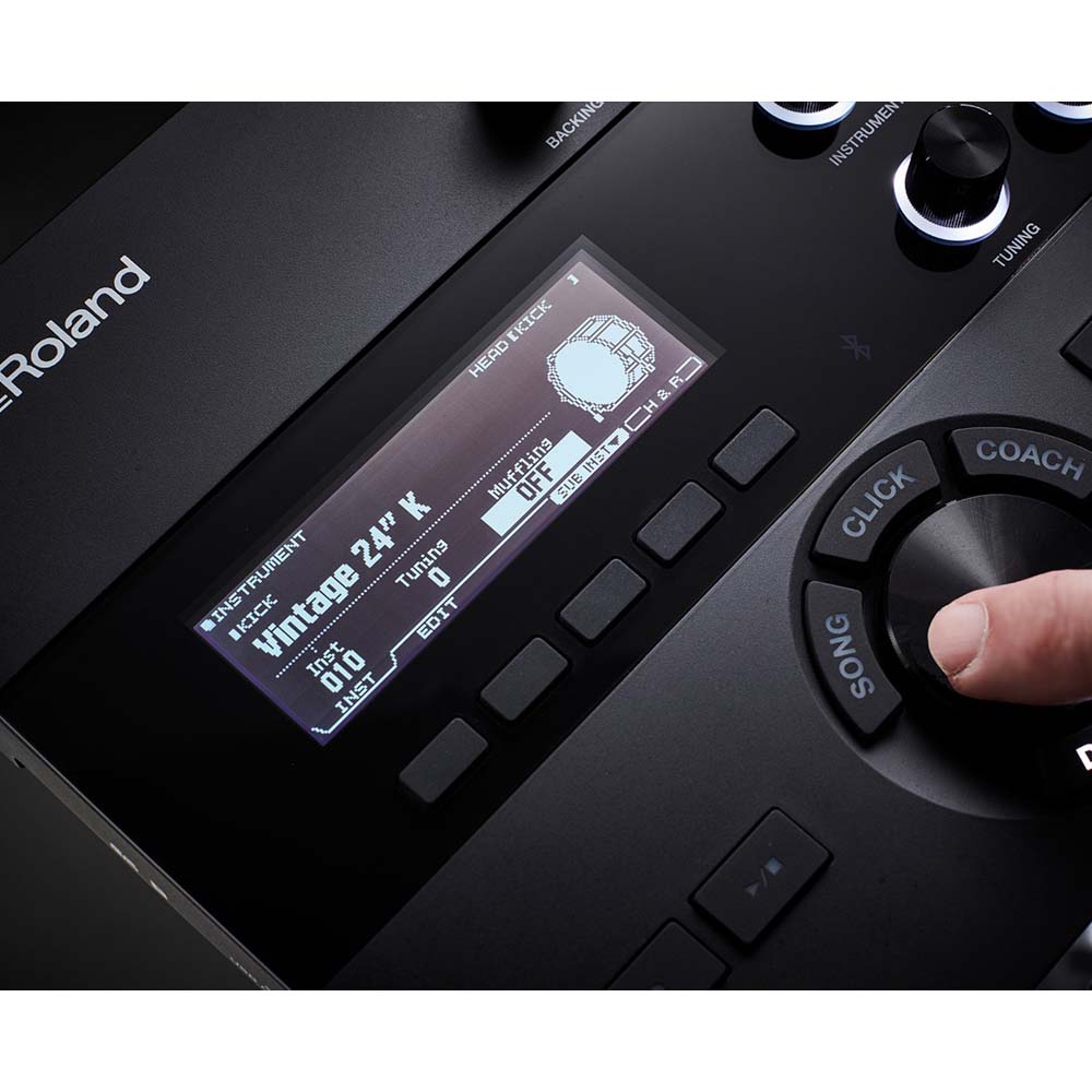 Roland V-Drums TD-27KV Electronic Drum Set-drumset-Roland- Hermes Music