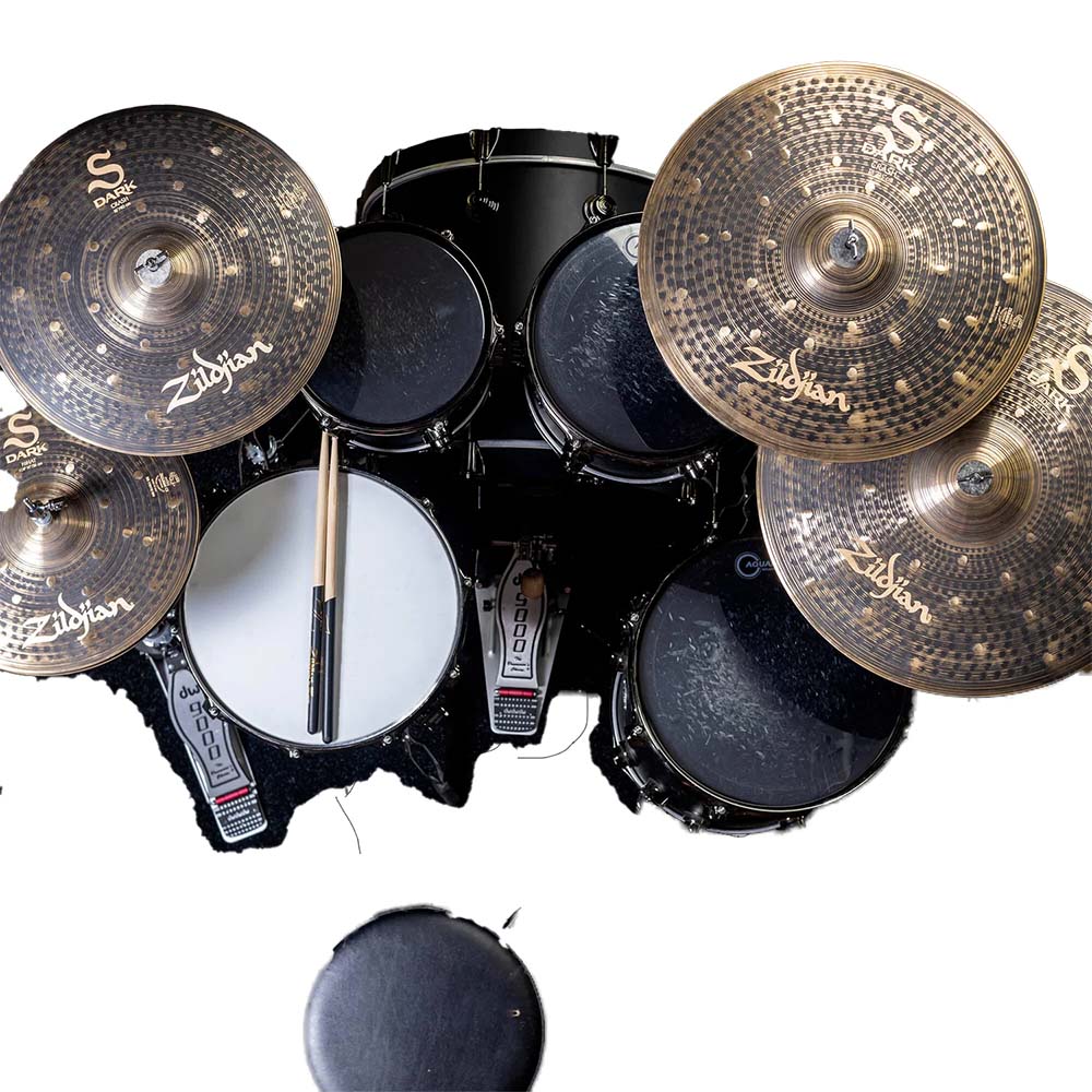 Zildjian SD4680 S Dark Cymbal Pack-cymbals-Zildjian-Hermes Music
